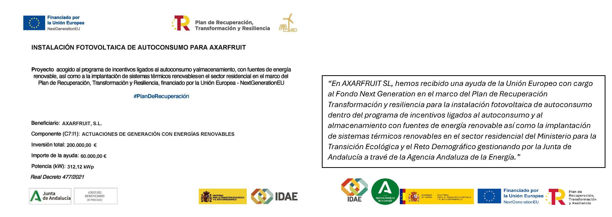 Publicación Subvención
